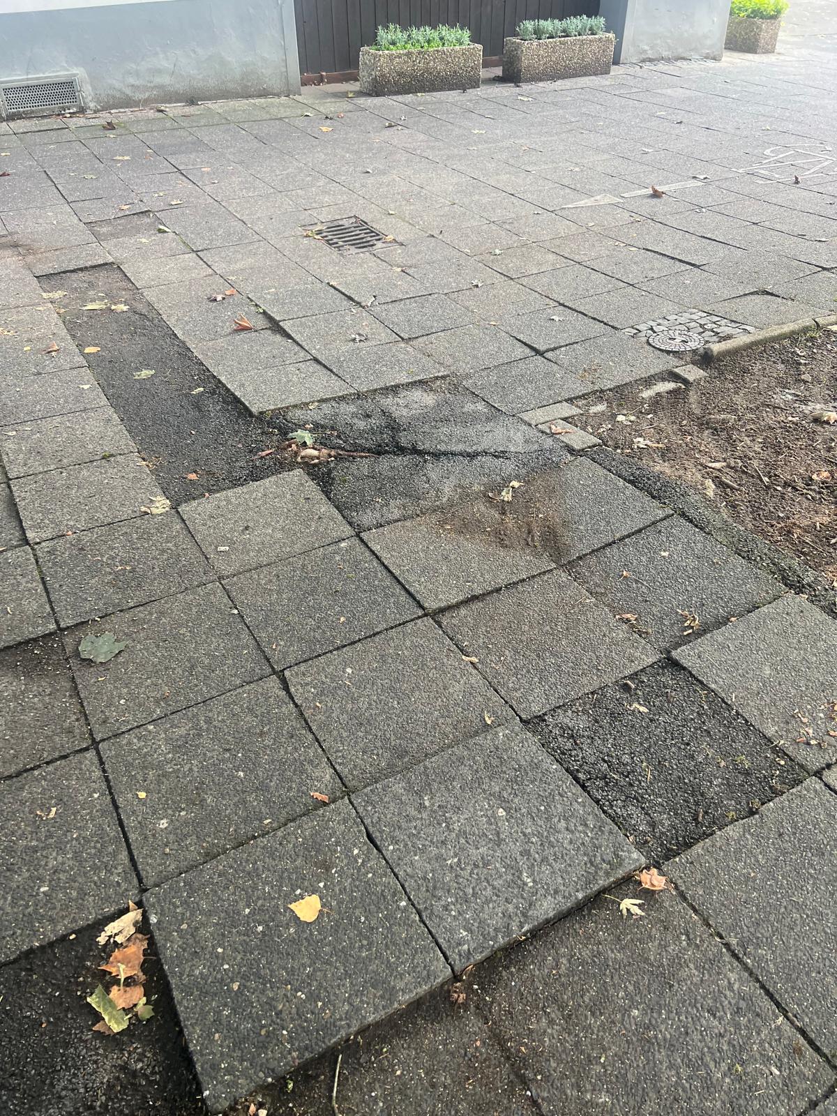 Gehweg im Bereich zur Buschstrasse